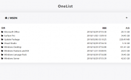 一个可以绑定多个OneDrive网盘的极简目录列表：OneList